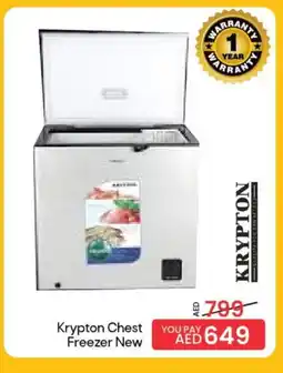Mark & Save KRYPTON Freezer offer