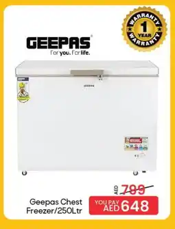 Mark & Save GEEPAS Freezer offer