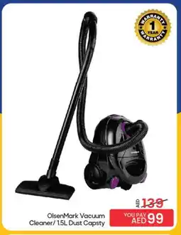 Mark & Save OLSENMARK Vacuum Cleaner offer