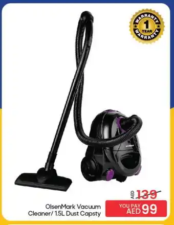 Mark & Save OLSENMARK Vacuum Cleaner offer