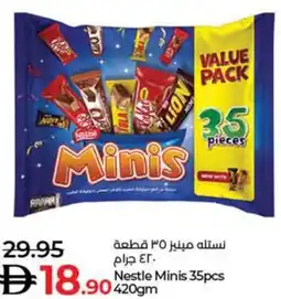 Lulu Hypermarket Nestle Minis offer