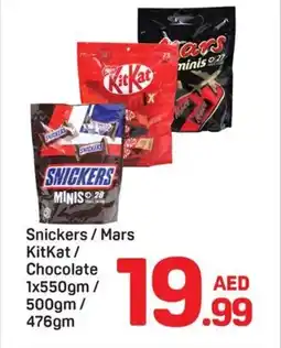 Day To Day Snickers / Mars KitKat / Chocolate offer