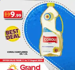 Grand Hyper Market COROLI Sunflower Oil offer