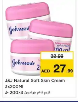 Nesto JOHNSONS Face cream offer