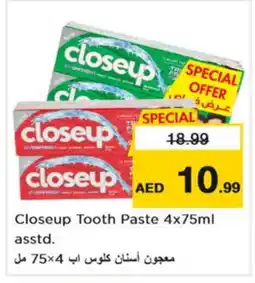 Nesto CLOSE UP Toothpaste offer