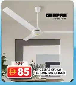 Grand Hyper Market GEEPAS Fan offer