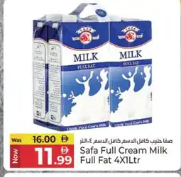Kenz Hypermarket SAFA Full Cream Milk offer
