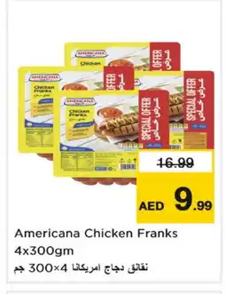 Nesto AMERICANA Chicken Franks offer