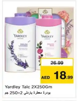 Nesto YARDLEY Talcum Powder offer