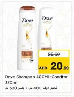 Nesto DOVE Shampoo / Conditioner offer