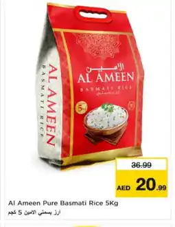 Nesto AL AMEEN Basmati / Biryani Rice offer
