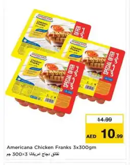 Nesto AMERICANA Chicken Franks offer
