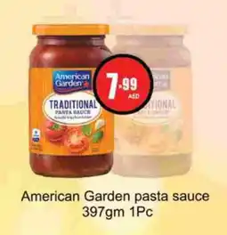Gulf Hypermarket AMERICAN GARDEN Pizza & Pasta Sauce offer