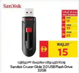 Spar Sandisk Cruzer Glide 3.0 USB Flash Drive offer