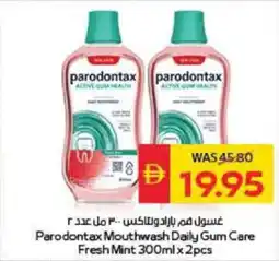 Spar Parodontax Mouthwash Daily Gum Care Fresh Mint offer