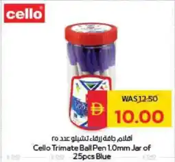 Spar Cello Trimate Ball Pen 1.0mm Jar of Blue offer