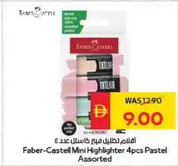 Spar Faber-Castell Mini Highlighter Pastel Assorted offer