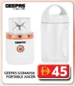 Grand Hyper Market GEEPAS Juicer offer