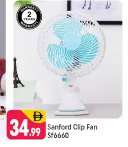 Shaklan SANFORD Fan offer