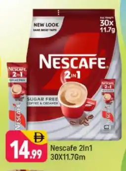 Shaklan NESCAFE Coffee 2in1 offer