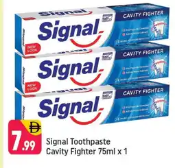 Shaklan SIGNAL Toothpaste offer