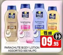 Mango Hypermarket LLC PARACHUTE Body Lotion & Cream offer