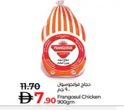 Lulu Hypermarket FRANGOSUL Frozen Whole Chicken offer