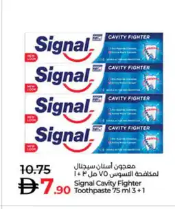 Lulu Hypermarket SIGNAL Toothpaste offer