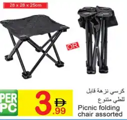 Green House Picnic folding chair assorted offer