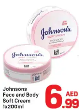 Day To Day Johnsons Face and Body Soft Cream offer