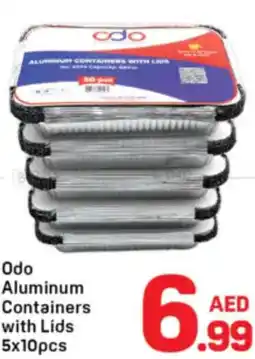 Day To Day Odo Aluminum Containers with Lids offer