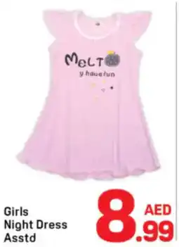 Day To Day Girls Night Dress Asstd offer