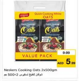Last Chance NESKERS Oats offer