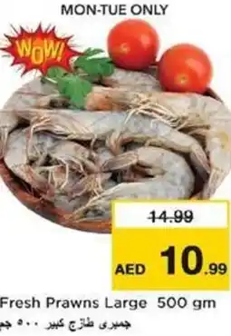 Nesto Fresh Prawns Large offer