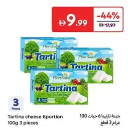 Carrefour Tartina cheese offer