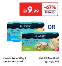 Carrefour Klassic tuna offer