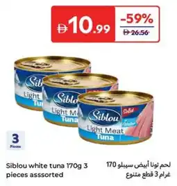 Carrefour Siblou white tuna offer
