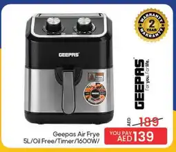 Mark & Save GEEPAS Air Fryer offer