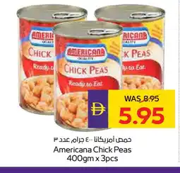 Megamart AMERICANA Chick Peas offer