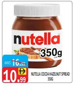 United Hypermarket NUTELLA Chocolate Spread offer