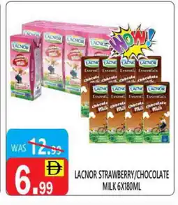 United Hypermarket LACNOR Flavoured Milk offer