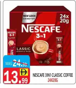 United Hypermarket NESCAFE Coffee 3in1 offer