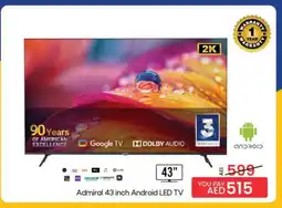 Mark & Save ADMIRAL Smart TV offer