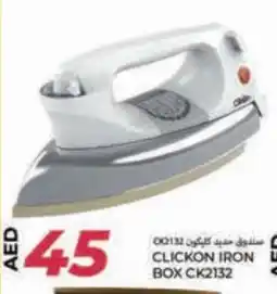Rawabi Market CLIKON Ironbox offer