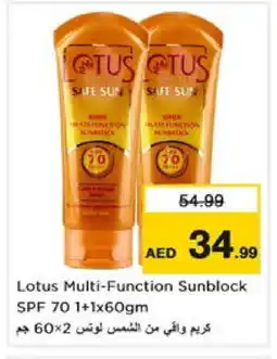 Nesto LOTUS Sunscreen offer