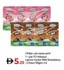 Lulu Hypermarket LACNOR Flavoured Milk offer
