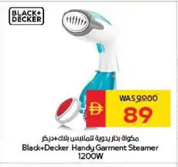 Spar BLACK+DECKER Garment Steamer offer