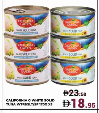 Kerala Hypermarket CALIFORNIA GARDEN Tuna - Canned offer