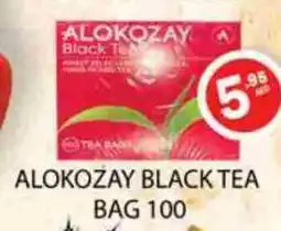Zain Hypermarket ALOKOZAY Tea Bags offer