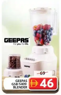 Grand Hyper Market GEEPAS Mixer / Grinder offer